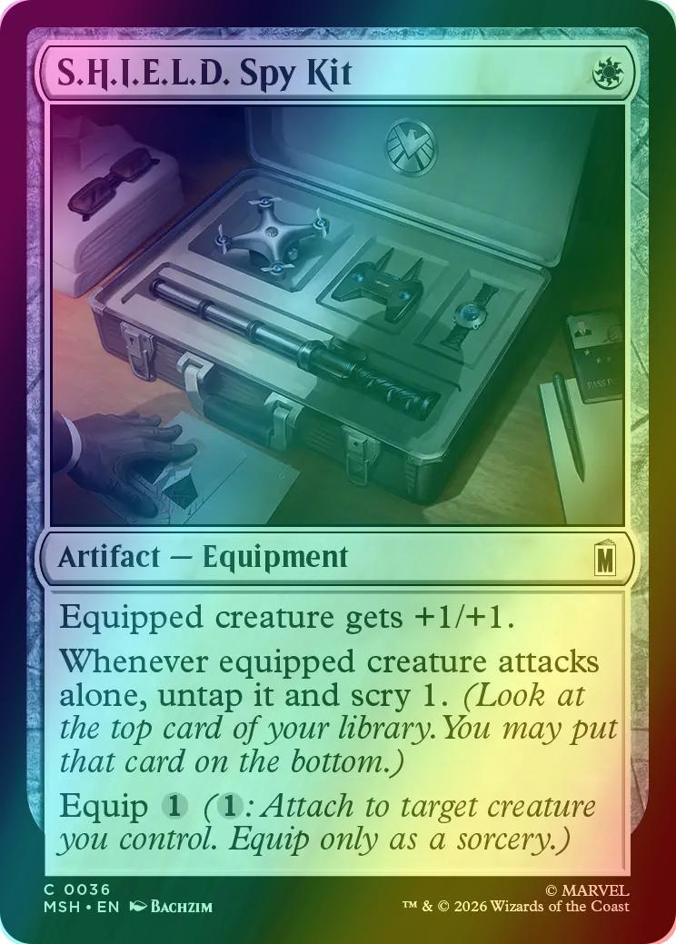 S.H.I.E.L.D. Spy Kit [36] [Marvel Super Heroes] [Foil]