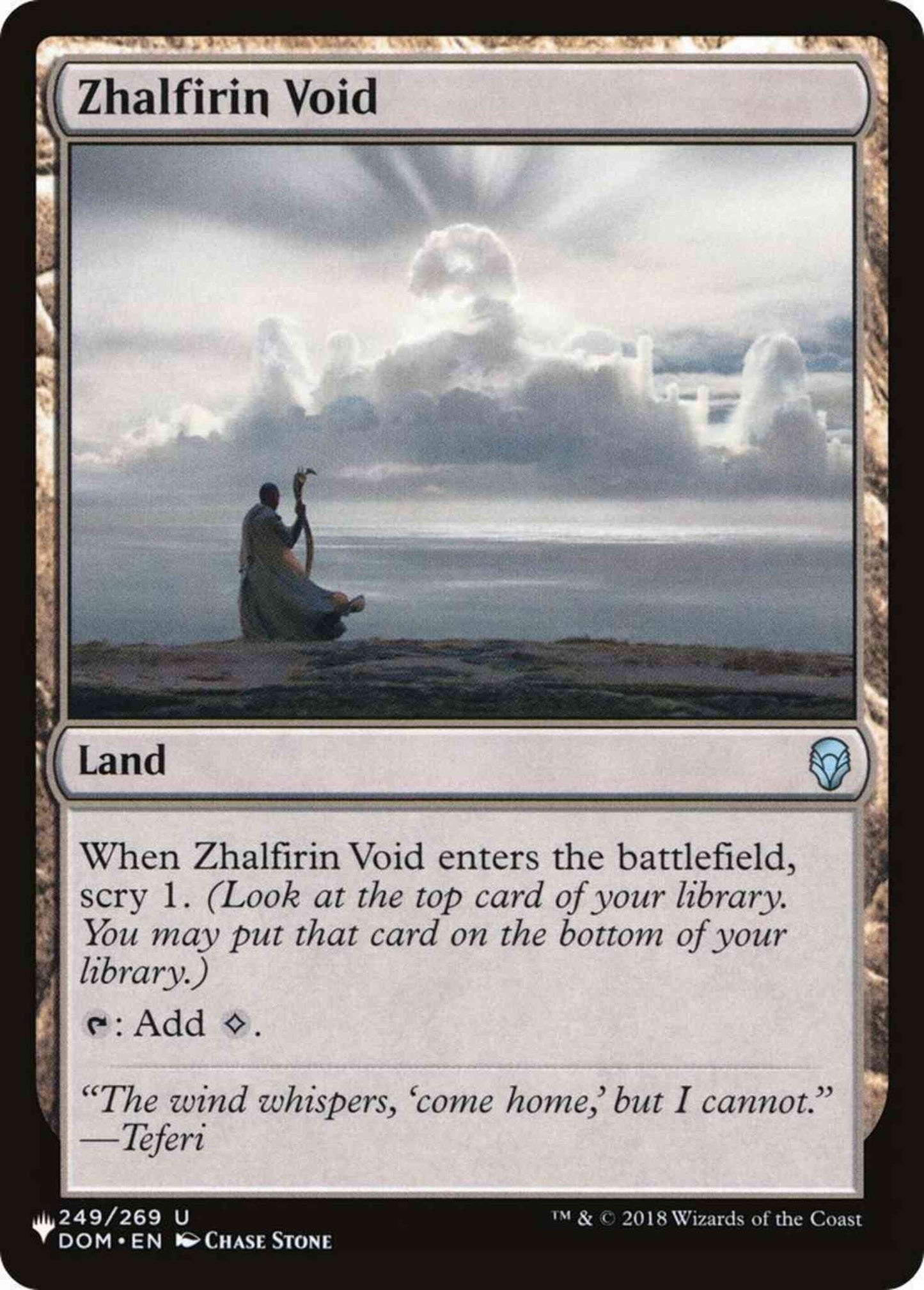 Zhalfirin Void [DOM-249] [The List] [Non-Foil]