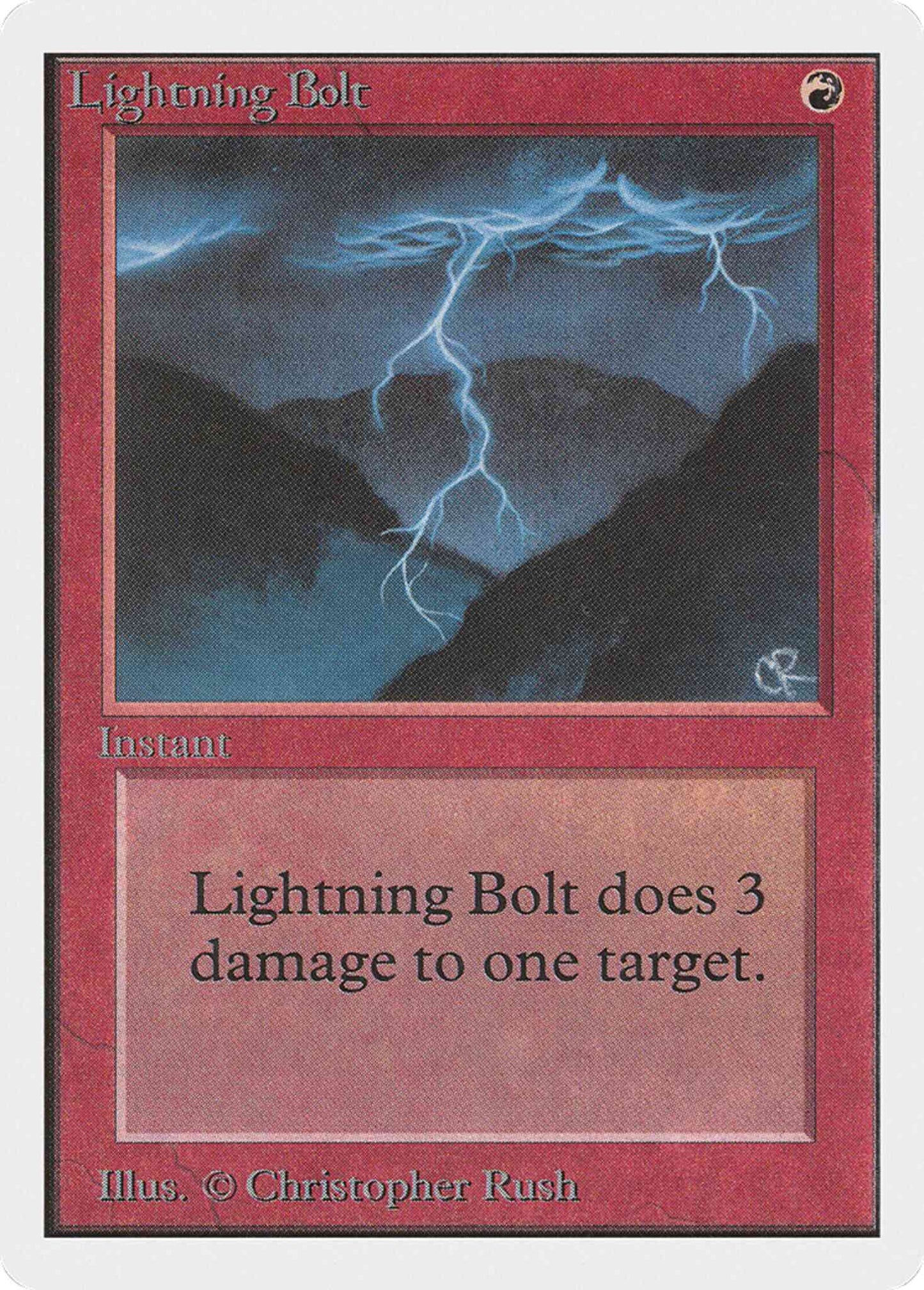 Lightning Bolt [162] [Unlimited] [Non-Foil]