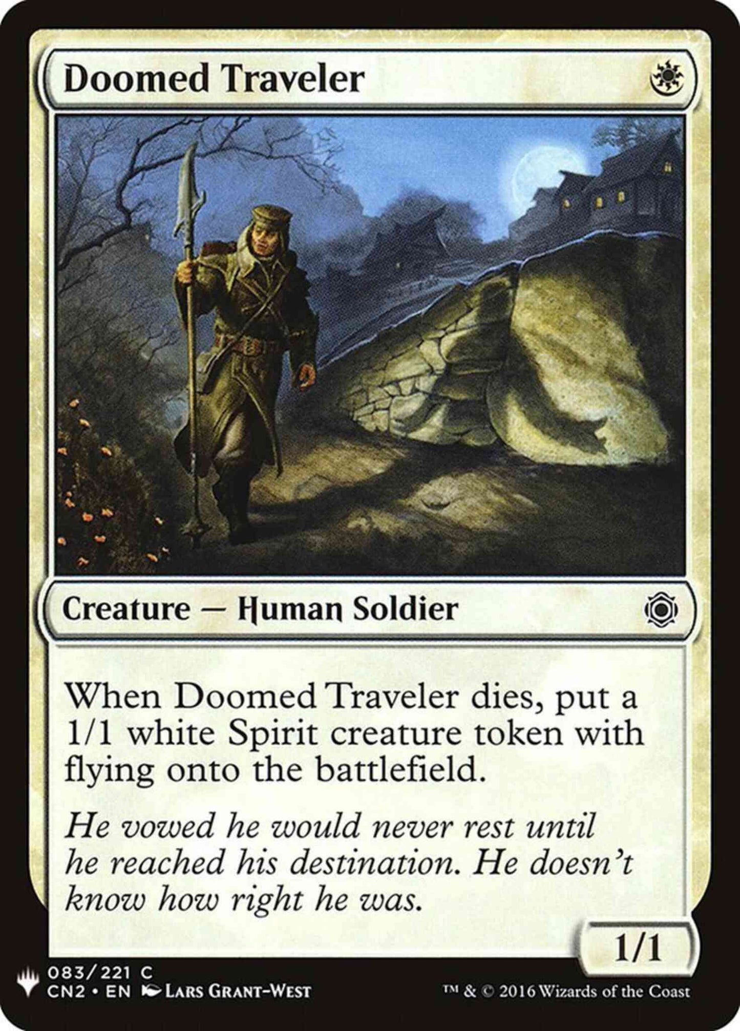 Doomed Traveler [CN2-83] [The List] [Non-Foil]