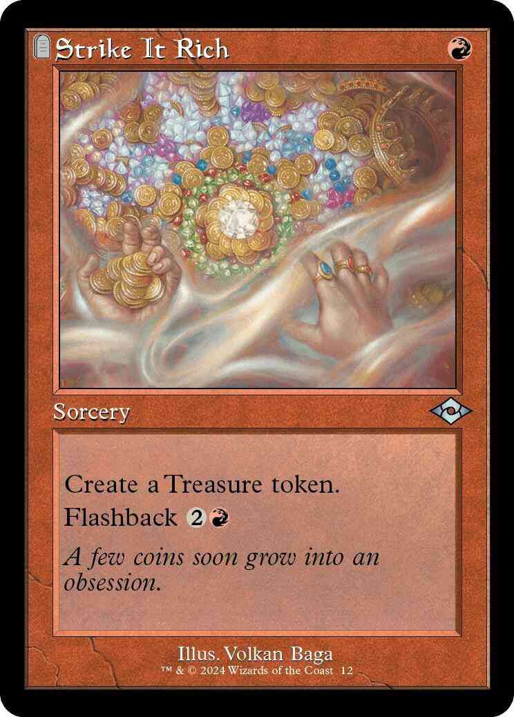 Strike It Rich [12] [Retro Frame] [Modern Horizons Retro Reprints] [Foil]