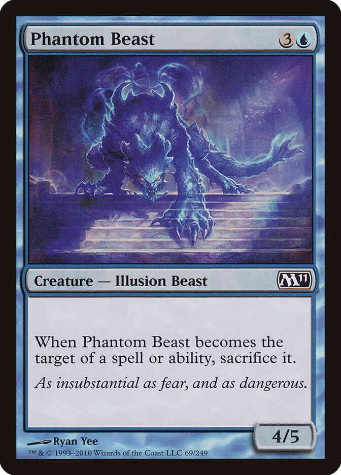 Phantom Beast [69] [Magic 2011] [Non-Foil]