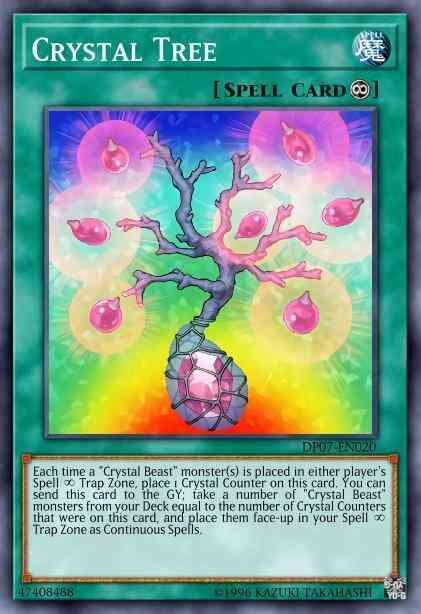 Crystal Tree - DP07-EN020 - Super Rare - Unlimited