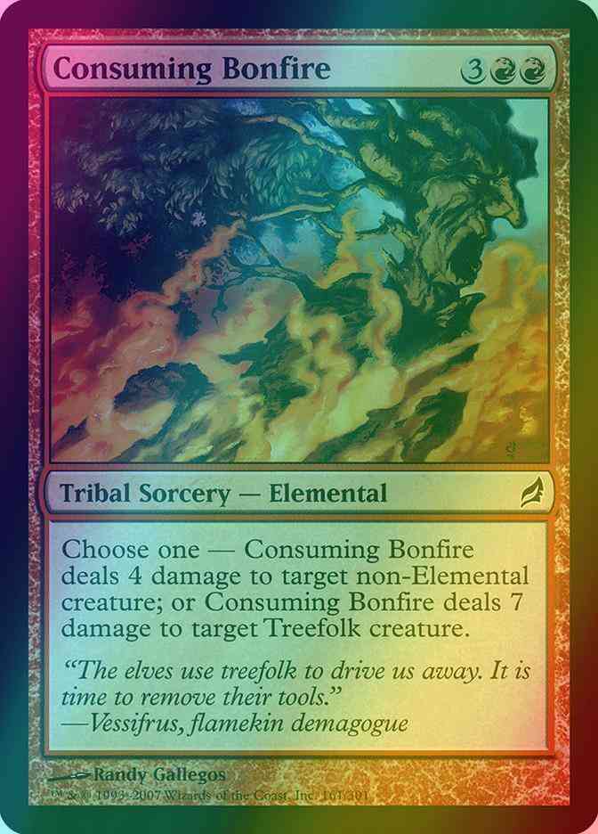Consuming Bonfire [161] [Lorwyn] [Foil]