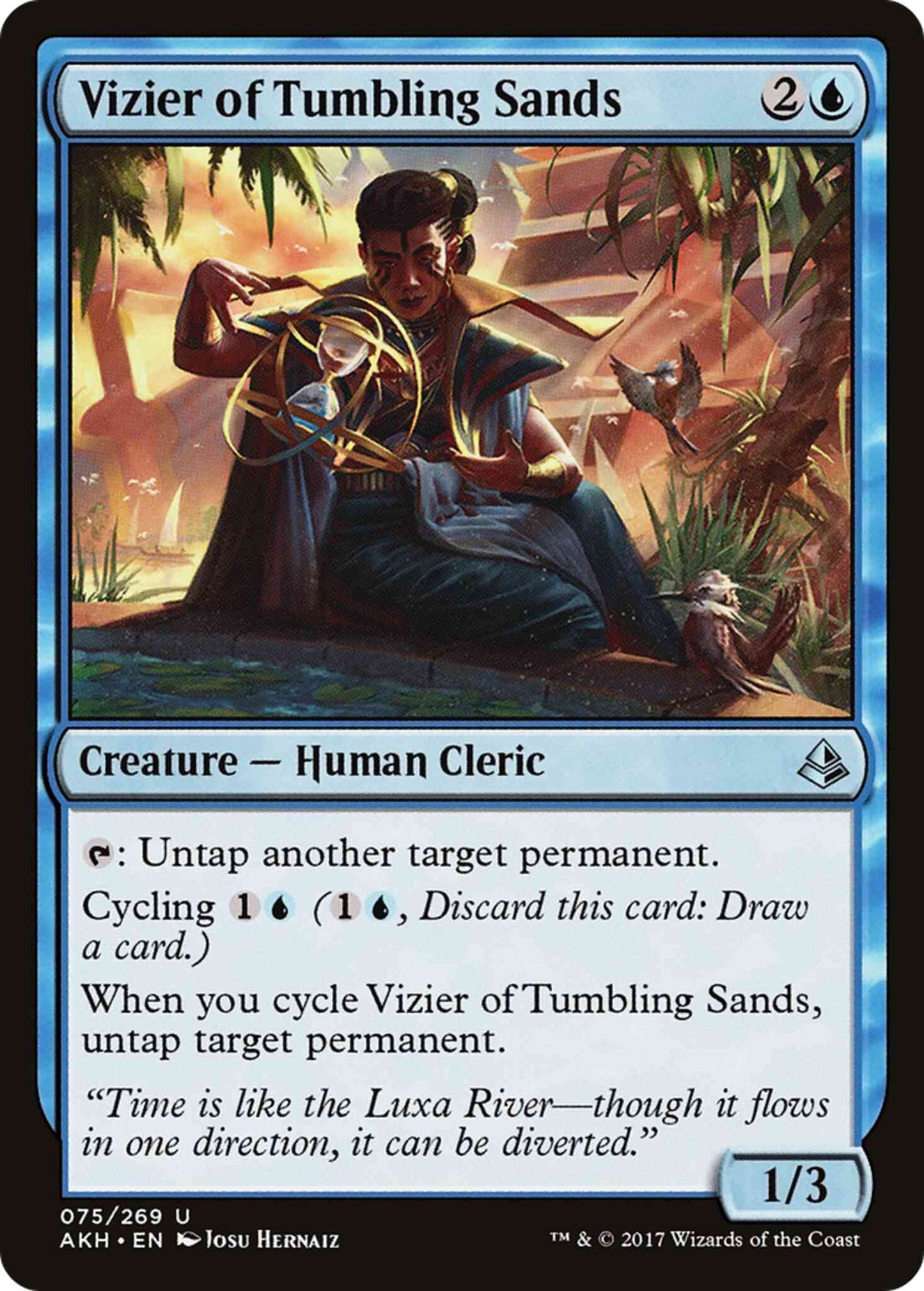 Vizier of Tumbling Sands [75] [Amonkhet] [Non-Foil]