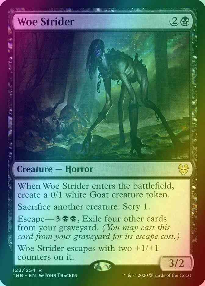 Woe Strider [123] [Theros Beyond Death] [Foil]