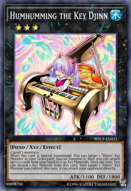 Humhumming the Key Djinn - WSUP-EN023 - Super Rare - 1st Edition