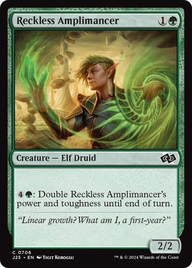 Reckless Amplimancer [706] [Foundations: Jumpstart] [Non-Foil]