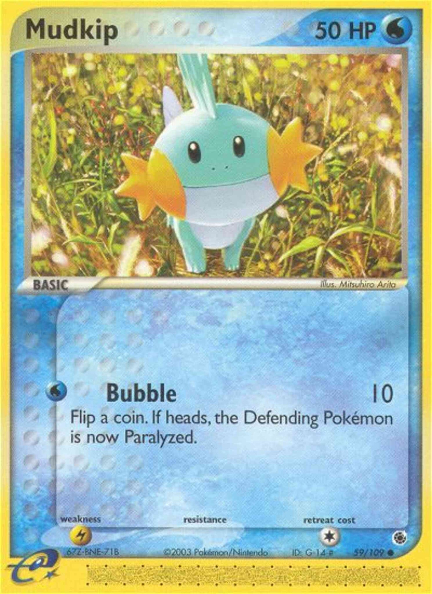 Mudkip - 59/109 - Common [ex1-59] [Non-Holo]