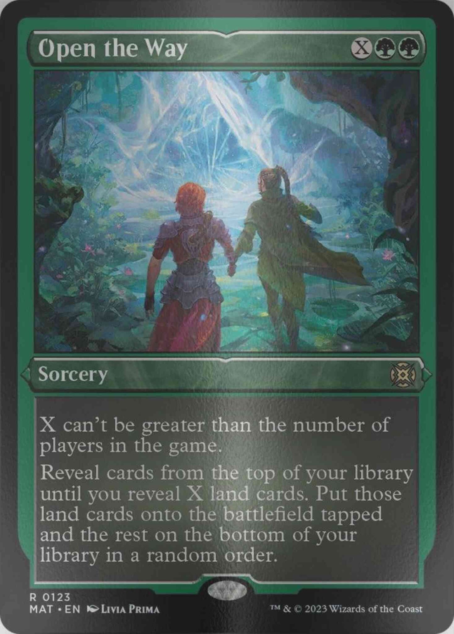 Open the Way [123] [March of the Machine: The Aftermath] [Etched Foil]