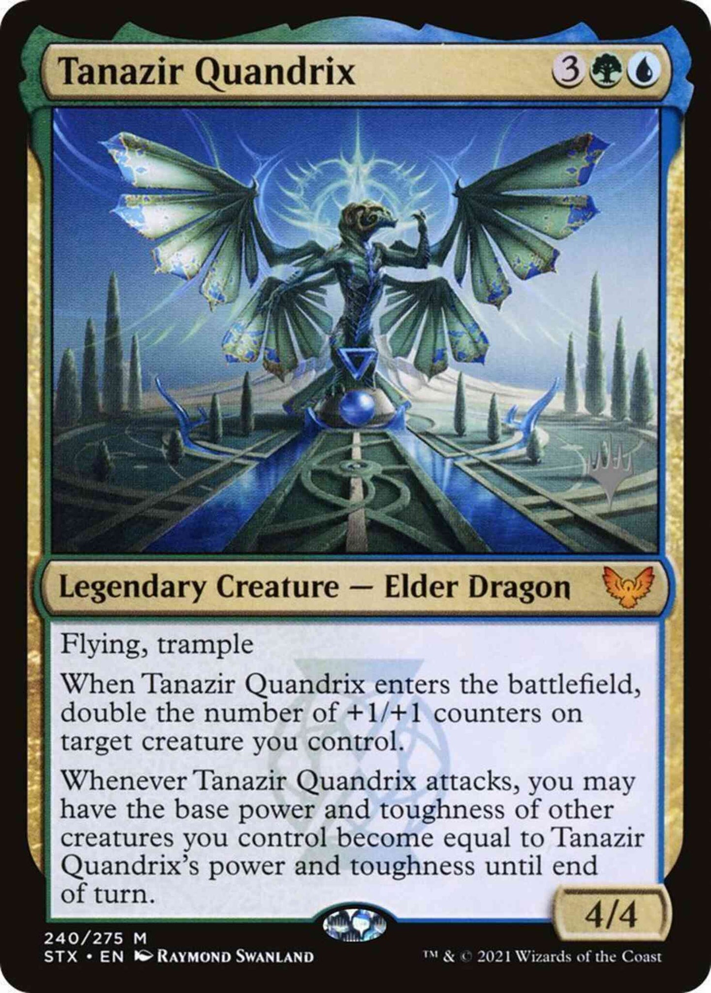 Tanazir Quandrix [Promo Pack] [240p] [Strixhaven: School of Mages Promos] [Non-Foil]