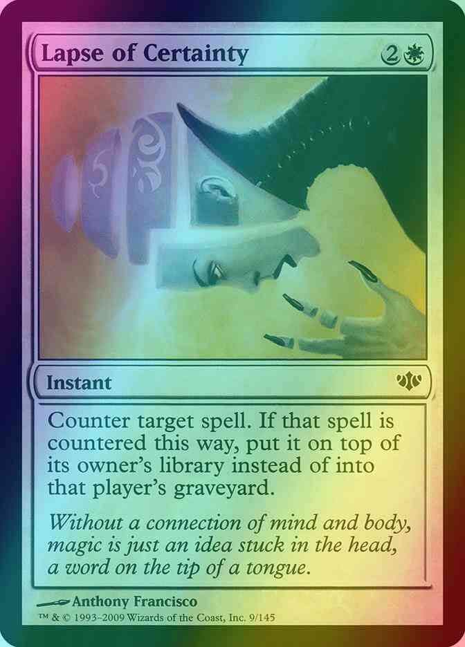 Lapse of Certainty [9] [Conflux] [Foil]