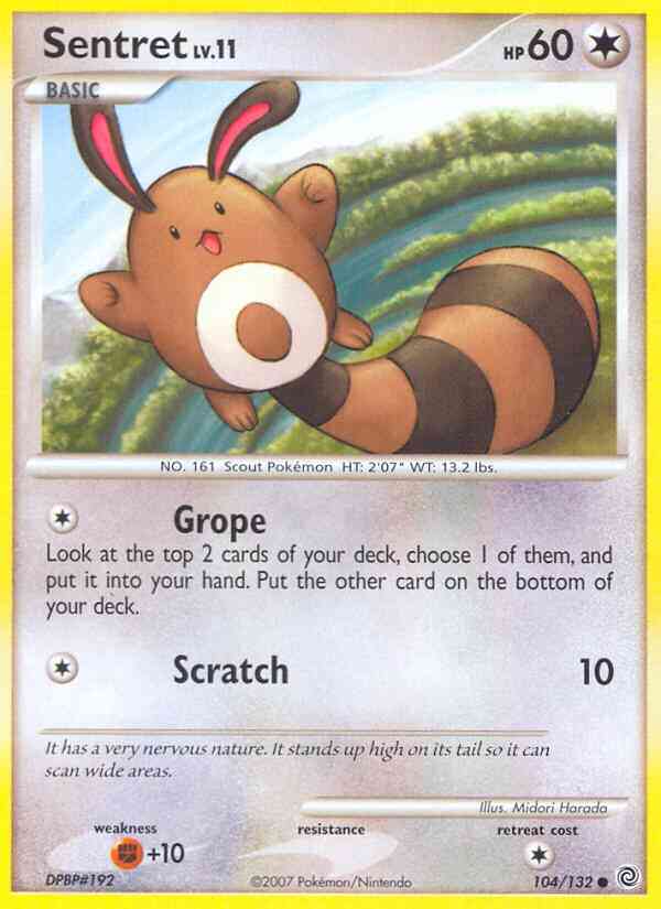 Sentret - 104/132 - Common [dp3-104] [Non-Holo]