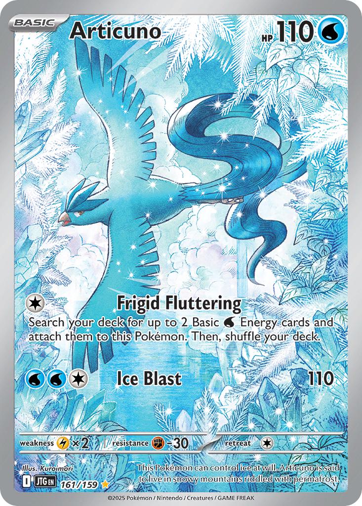 Articuno - 161/159 - Illustration Rare [sv09-161] [Ultra]