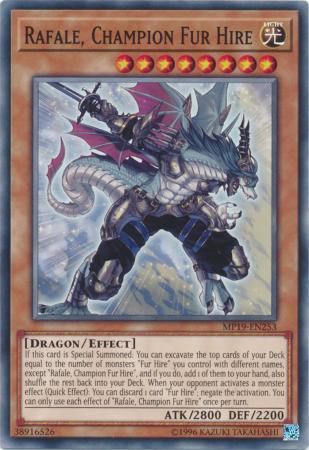 Rafale, Champion Fur Hire - MP19-EN253 - Common - Unlimited