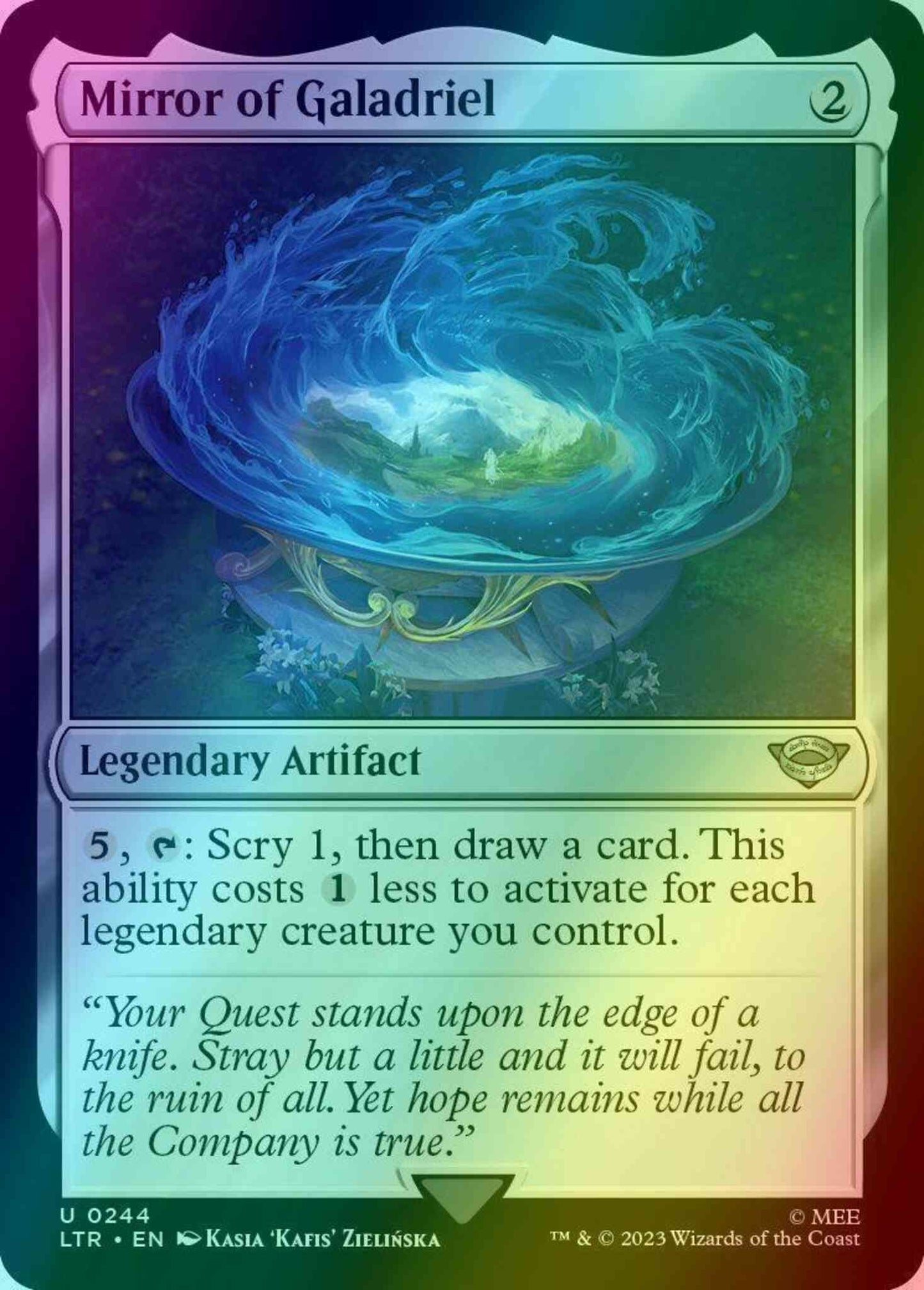 Mirror of Galadriel [244] [The Lord of the Rings: Tales of Middle-earth] [Foil]