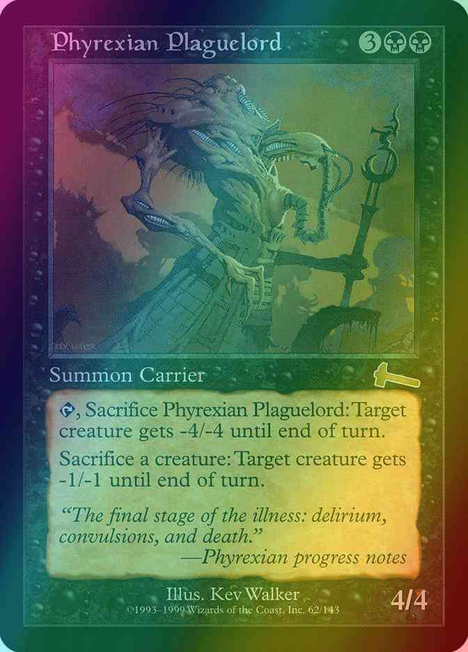 Phyrexian Plaguelord [62] [Urza's Legacy] [Foil]