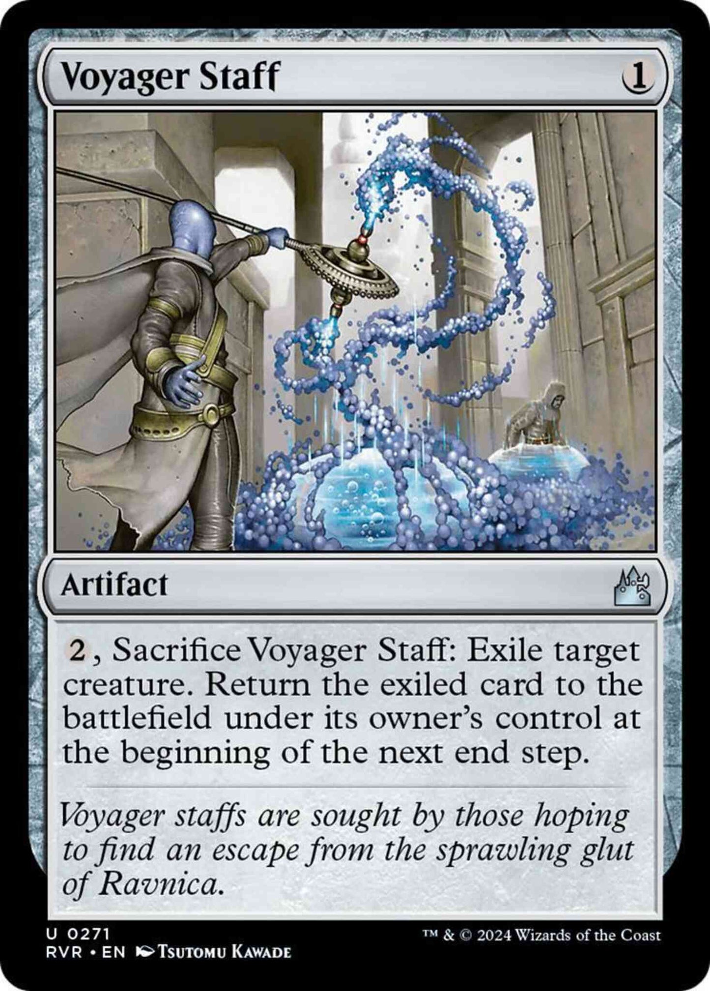 Voyager Staff [271] [Ravnica Remastered] [Non-Foil]