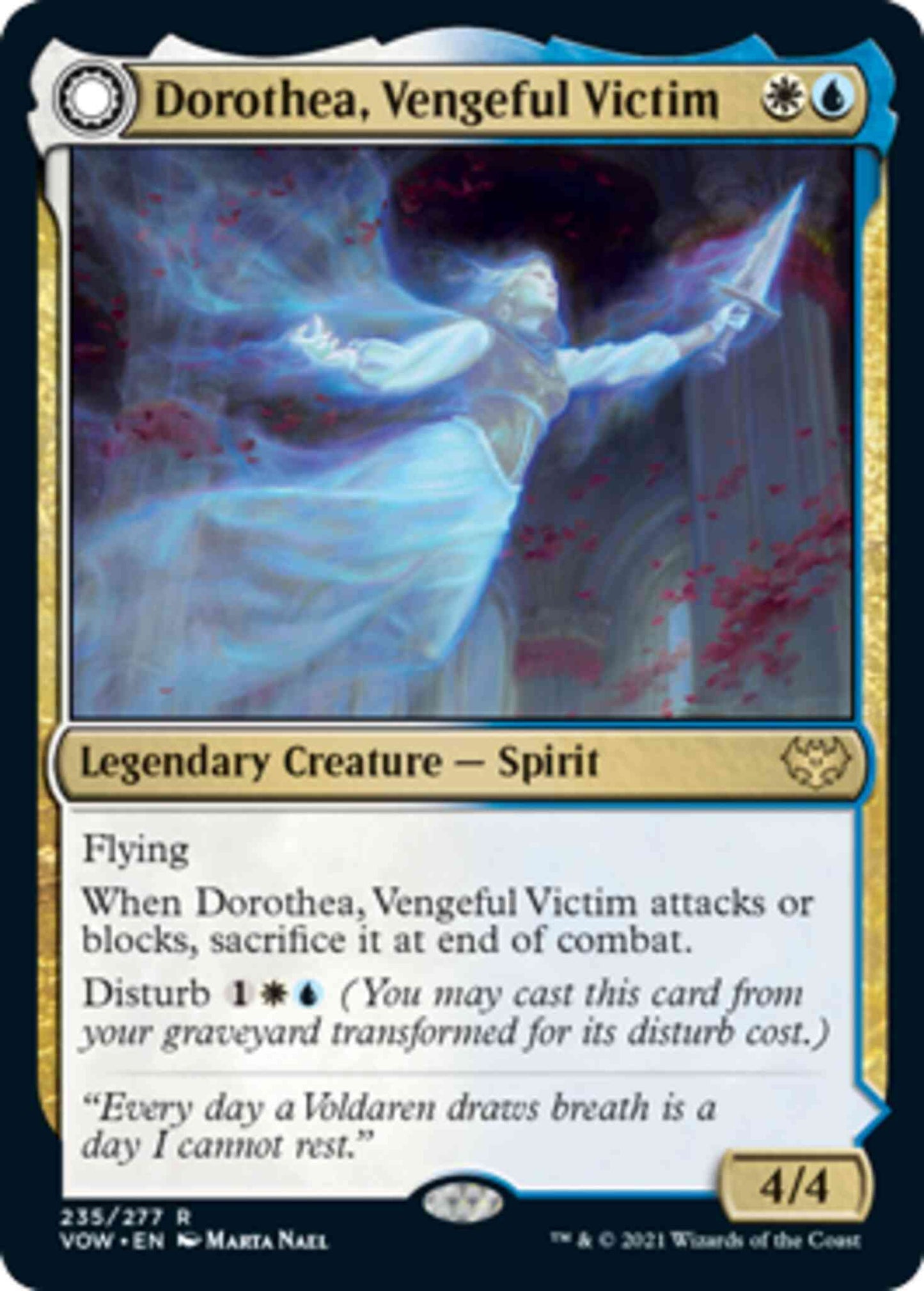 Dorothea, Vengeful Victim // Dorothea's Retribution [235] [Innistrad: Crimson Vow] [Non-Foil]