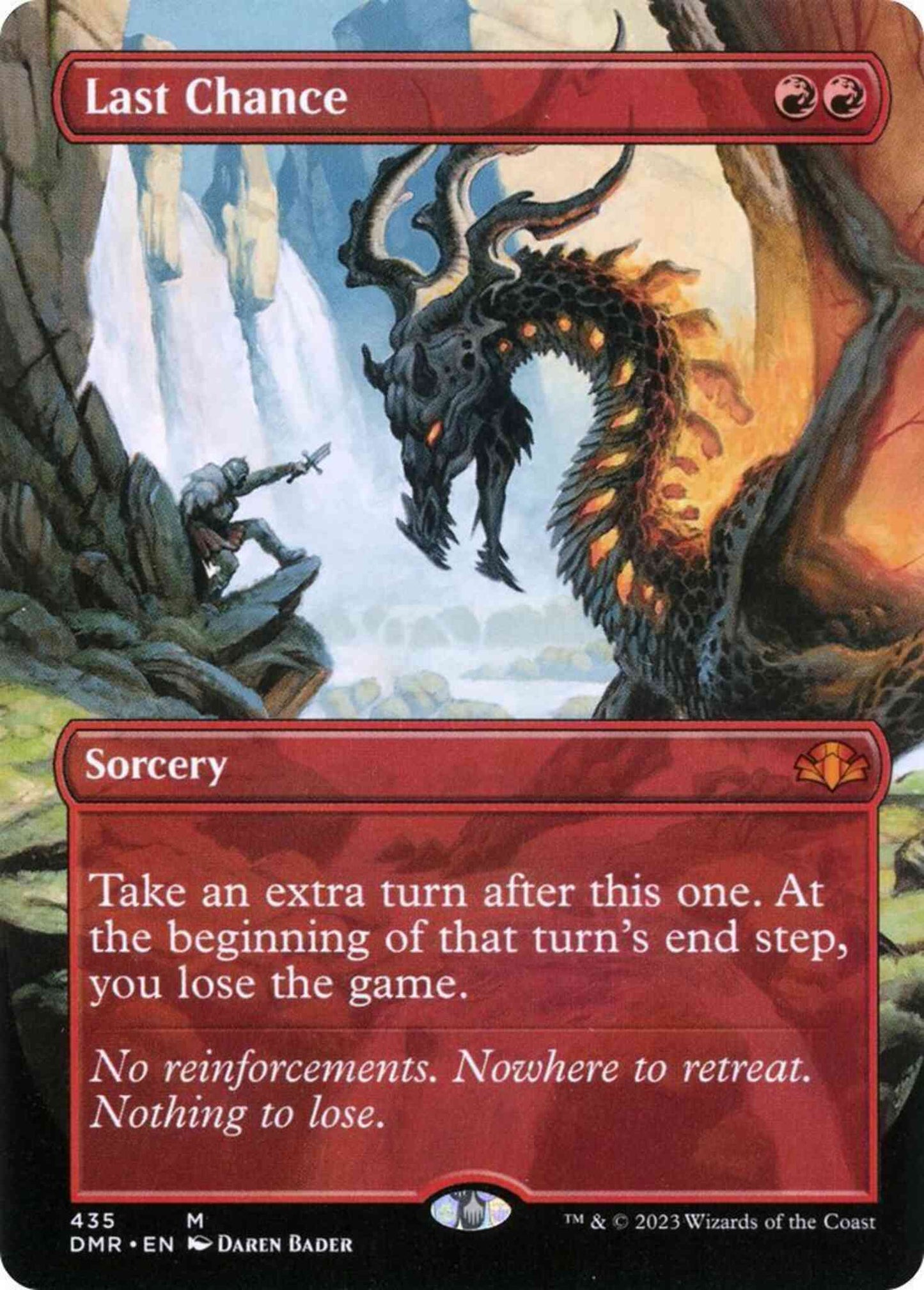 Last Chance [435] [Borderless] [Dominaria Remastered] [Non-Foil]