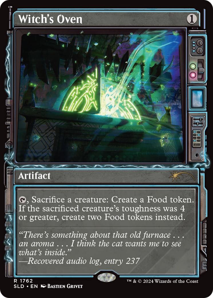 Witch's Oven [1762] [Paranormal Frame] [Showcase: Duskmourn] [Secret Lair Drop] [Non-Foil]