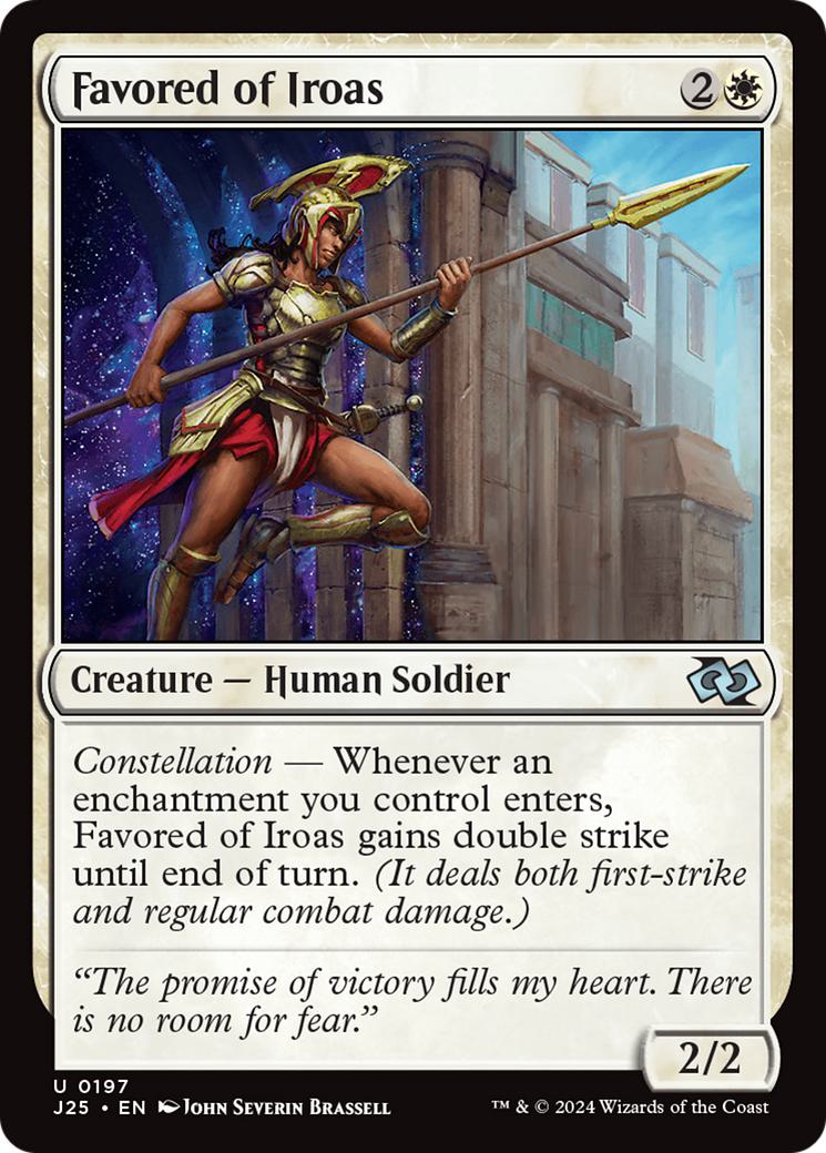 Favored of Iroas [197] [Foundations: Jumpstart] [Non-Foil]