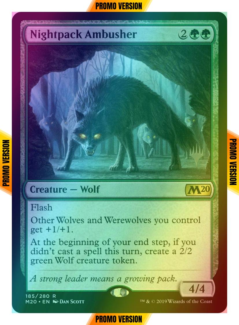 Nightpack Ambusher [185p] [Promo Pack] [Core Set 2020 Promos] [Foil]