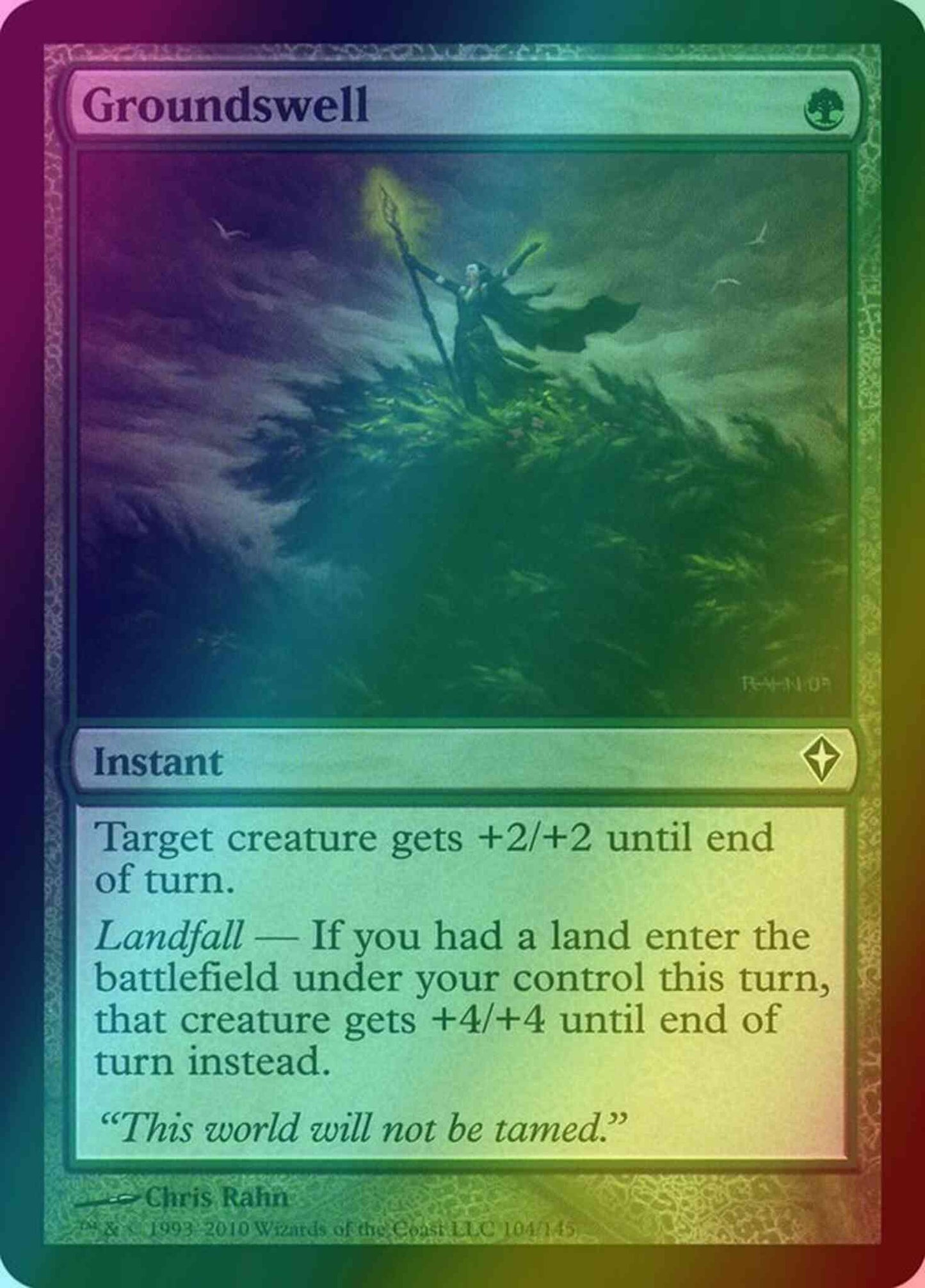 Groundswell [104] [Worldwake] [Foil]