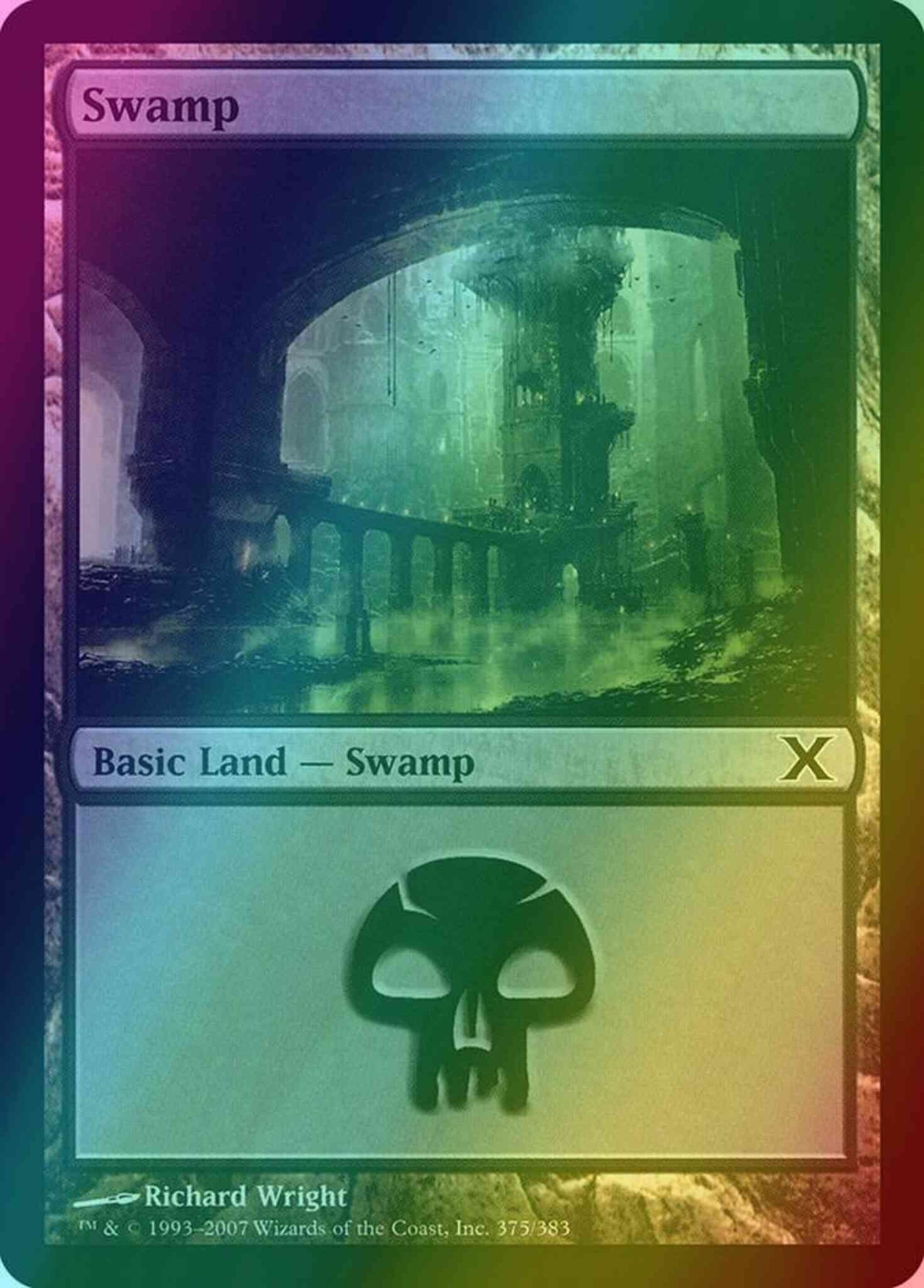 Swamp [375] [Tenth Edition] [Foil]
