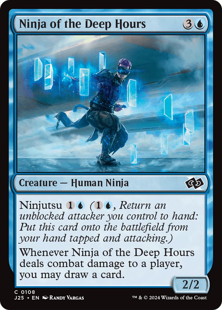 Ninja of the Deep Hours [108] [Foundations: Jumpstart] [Non-Foil]