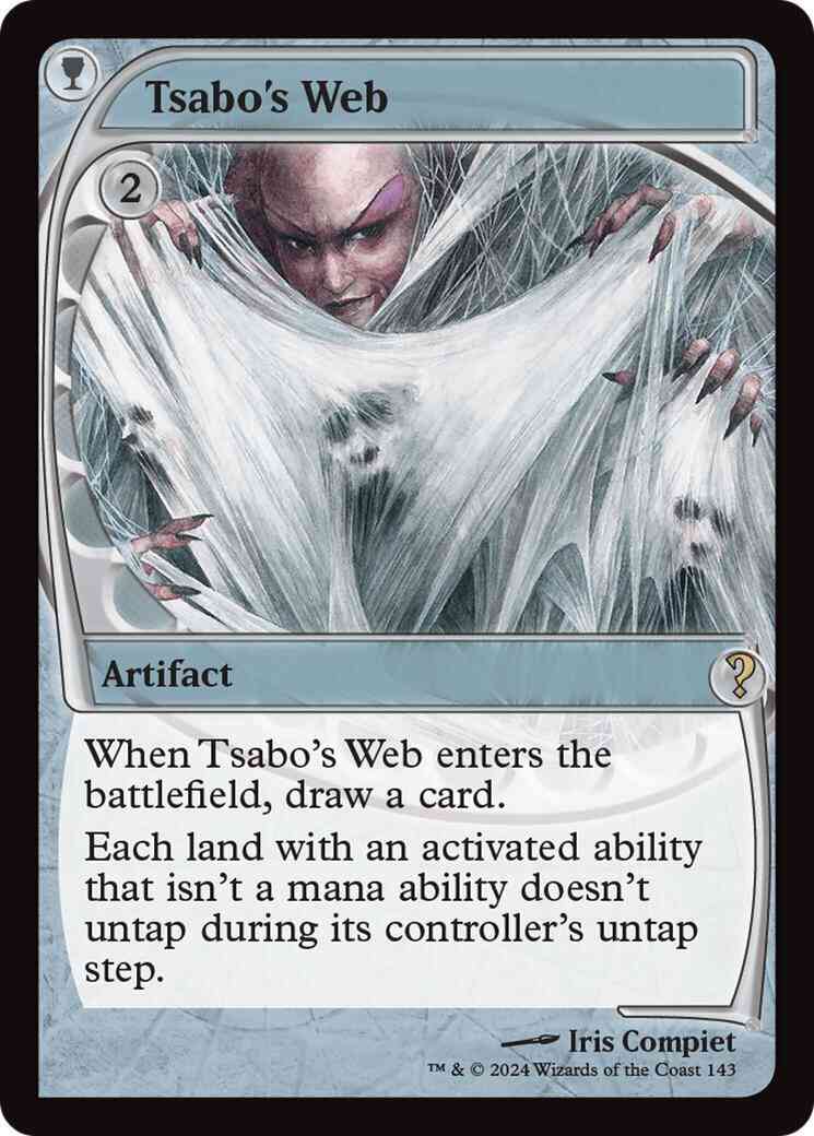 Tsabo's Web [143] [Future Frame] [Mystery Booster 2] [Foil]