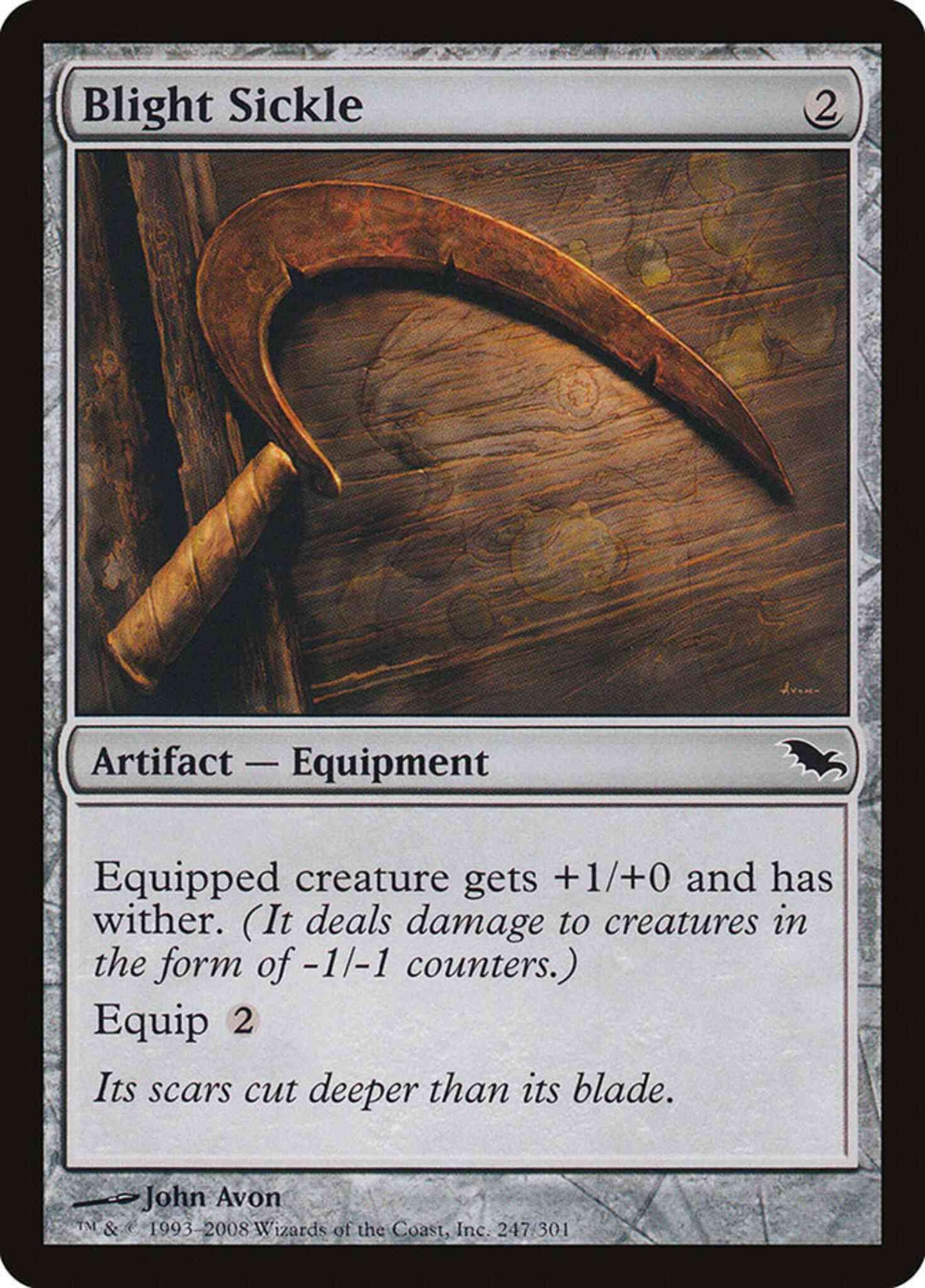 Blight Sickle [247] [Shadowmoor] [Non-Foil]