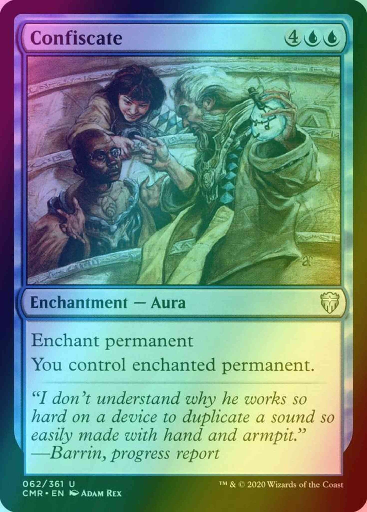 Confiscate [62] [Commander Legends] [Foil]