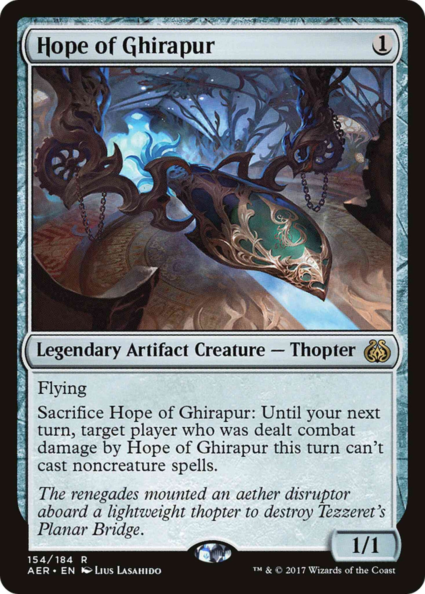 Hope of Ghirapur [154] [Aether Revolt] [Non-Foil]