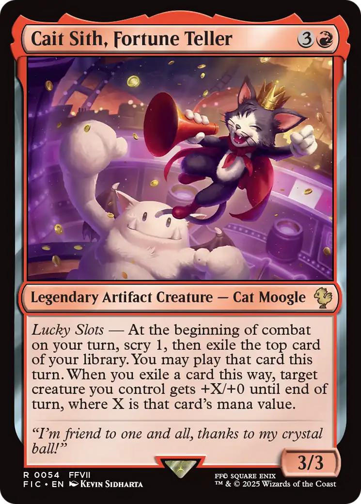 Cait Sith, Fortune Teller [54] [FINAL FANTASY: Commander] [Non-Foil]