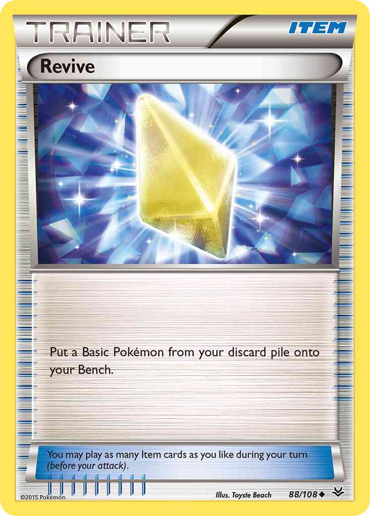 Revive - 88/108 - Uncommon [xy6-88] [Non-Holo]