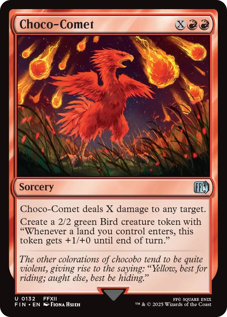 Choco-Comet [132] [FINAL FANTASY] [Non-Foil]