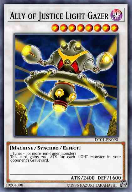 Ally of Justice Light Gazer - TSHD-EN096 - Super Rare - Unlimited