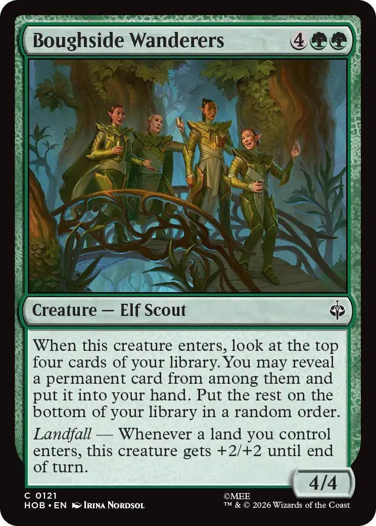 Boughside Wanderers [121] [The Hobbit] [Non-Foil]