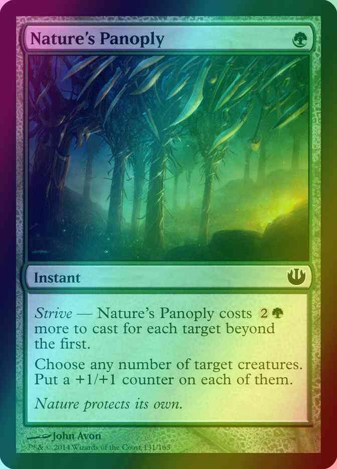 Nature's Panoply [131] [Journey into Nyx] [Foil]