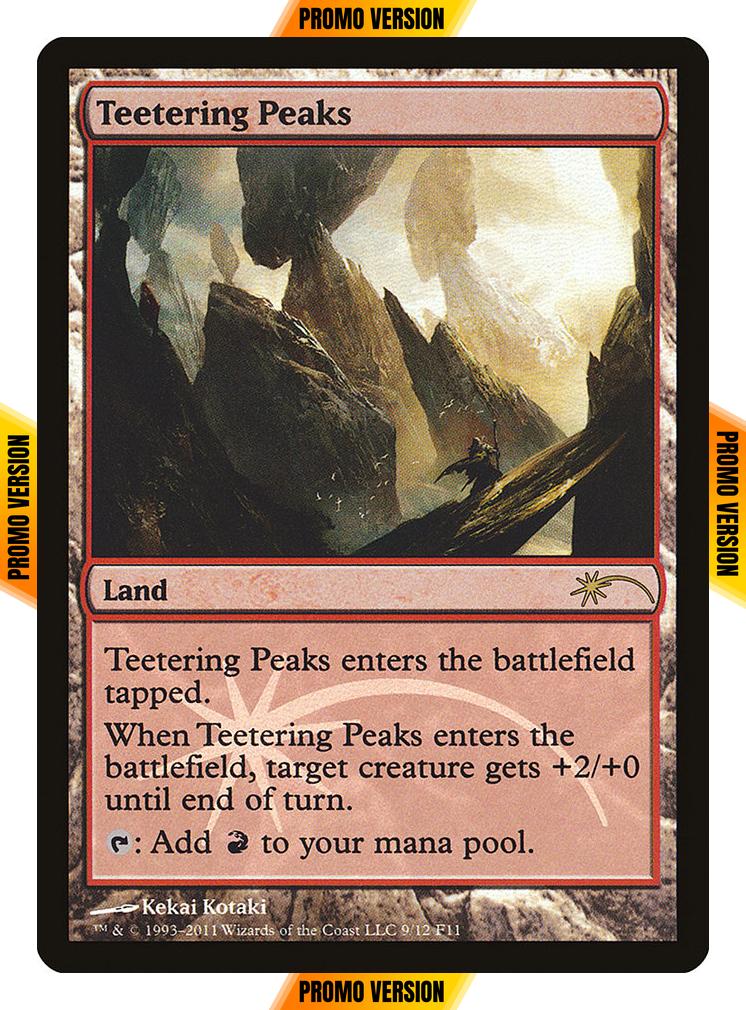 Teetering Peaks [9] [Friday Night Magic 2011] [Foil]