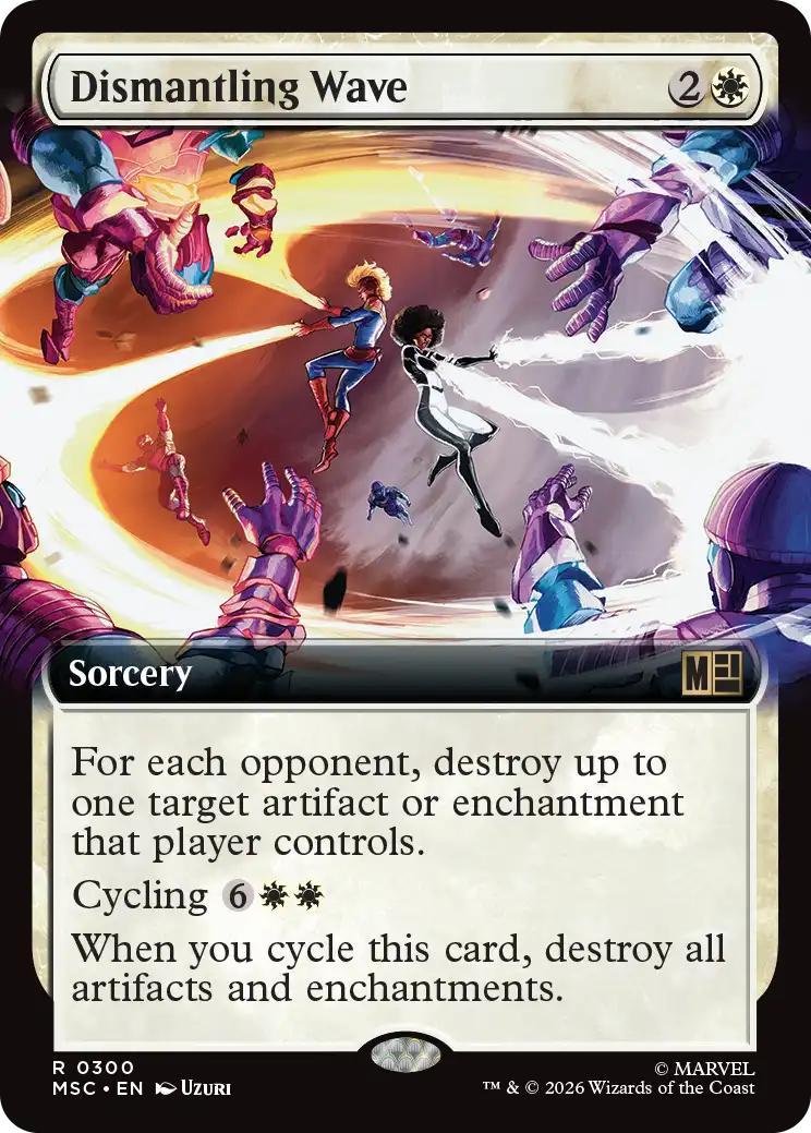 Dismantling Wave [300] [Extended Art] [Marvel Super Heroes: Commander] [Non-Foil]