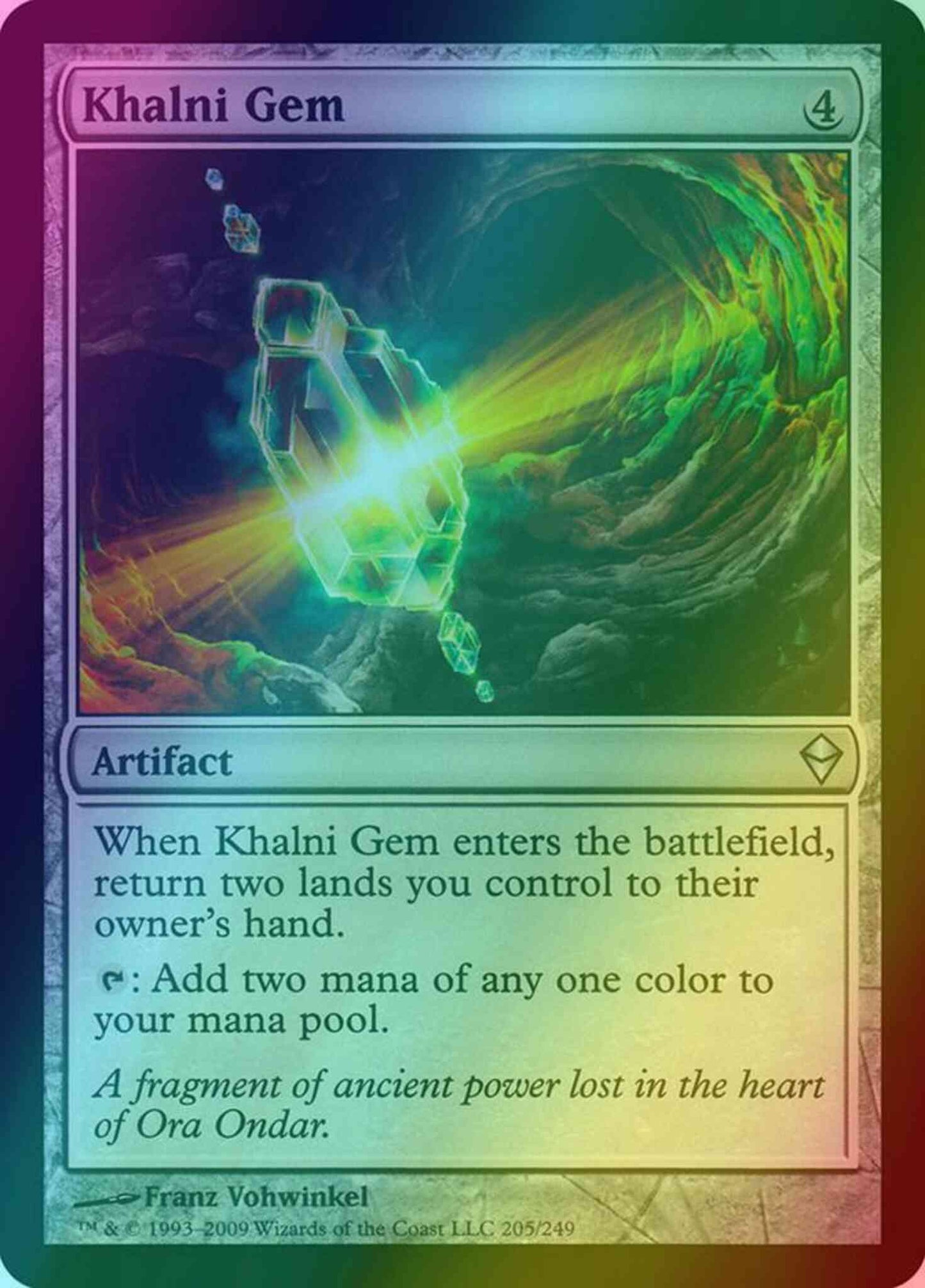 Khalni Gem [205] [Zendikar] [Foil]