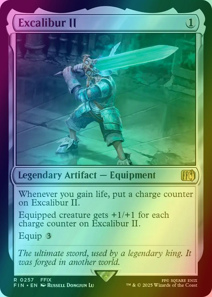 Excalibur II [257] [FINAL FANTASY] [Foil]
