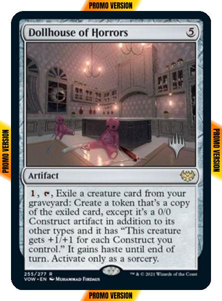 Dollhouse of Horrors [255p] [Promo Pack] [Innistrad: Crimson Vow: Promos] [Non-Foil]