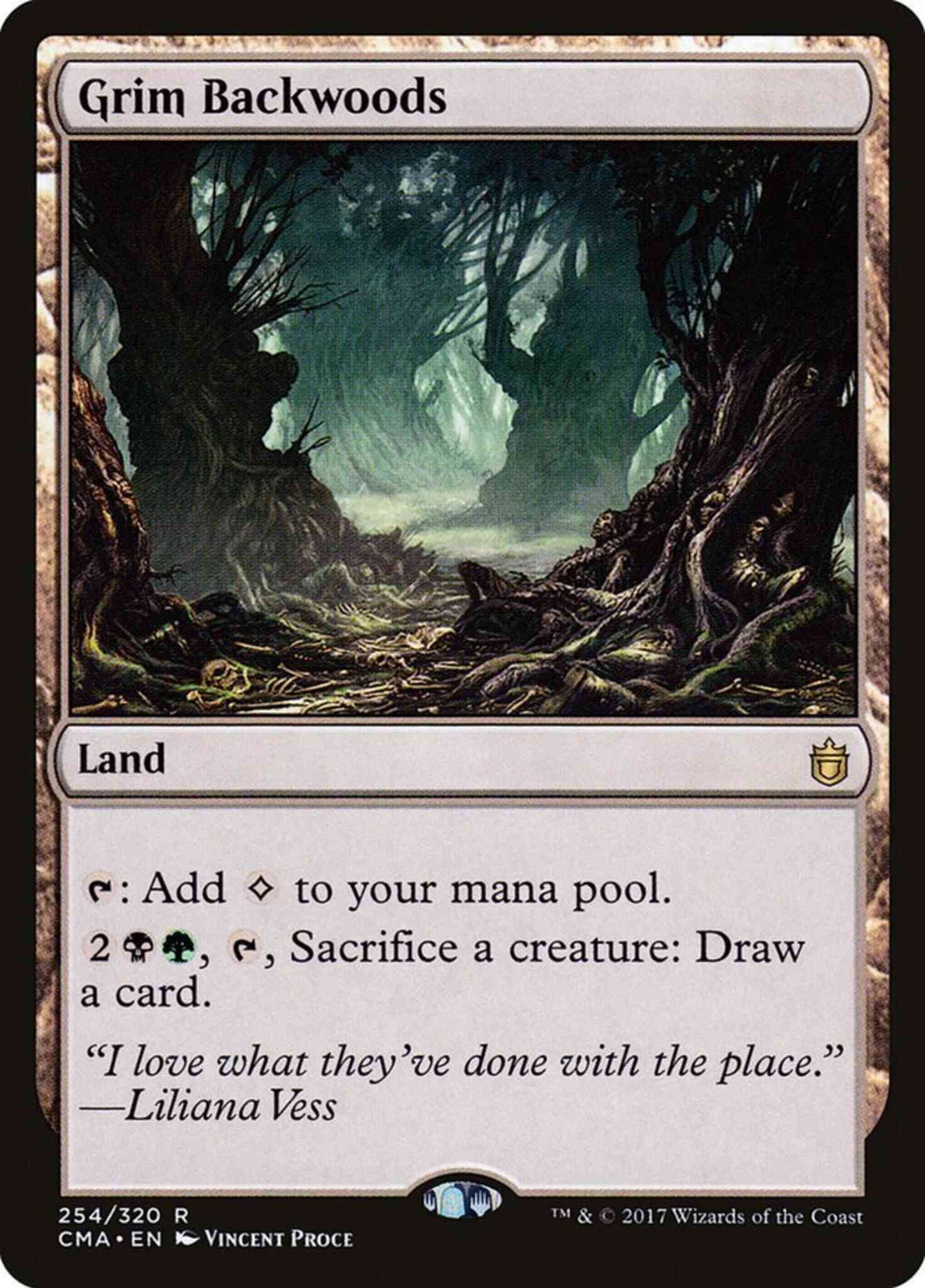 Grim Backwoods [254] [Commander Anthology] [Non-Foil]