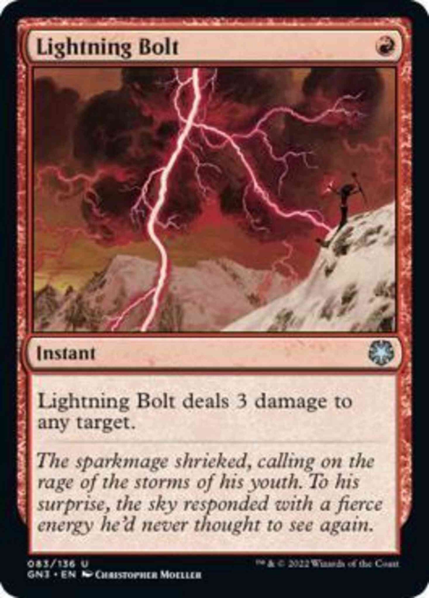 Lightning Bolt [83] [Game Night: Free-for-All] [Non-Foil]