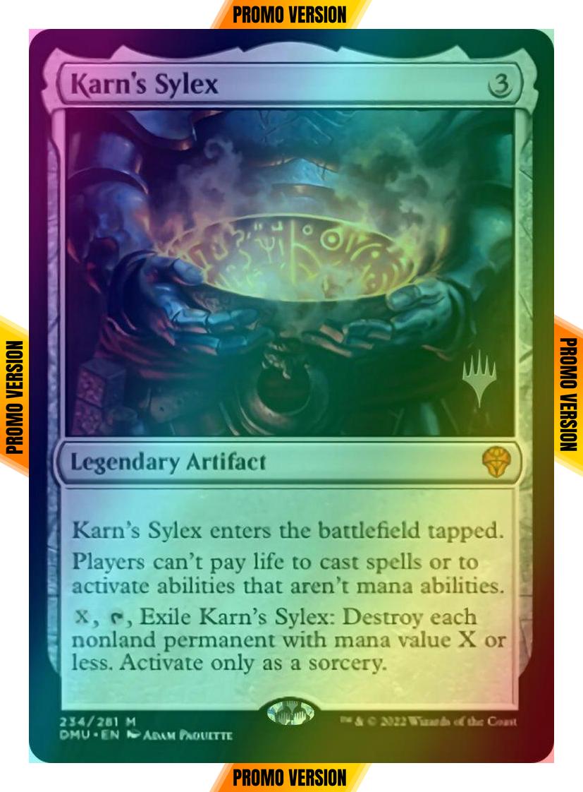 Karn's Sylex [234p] [Promo Pack] [Dominaria United: Promos] [Foil]