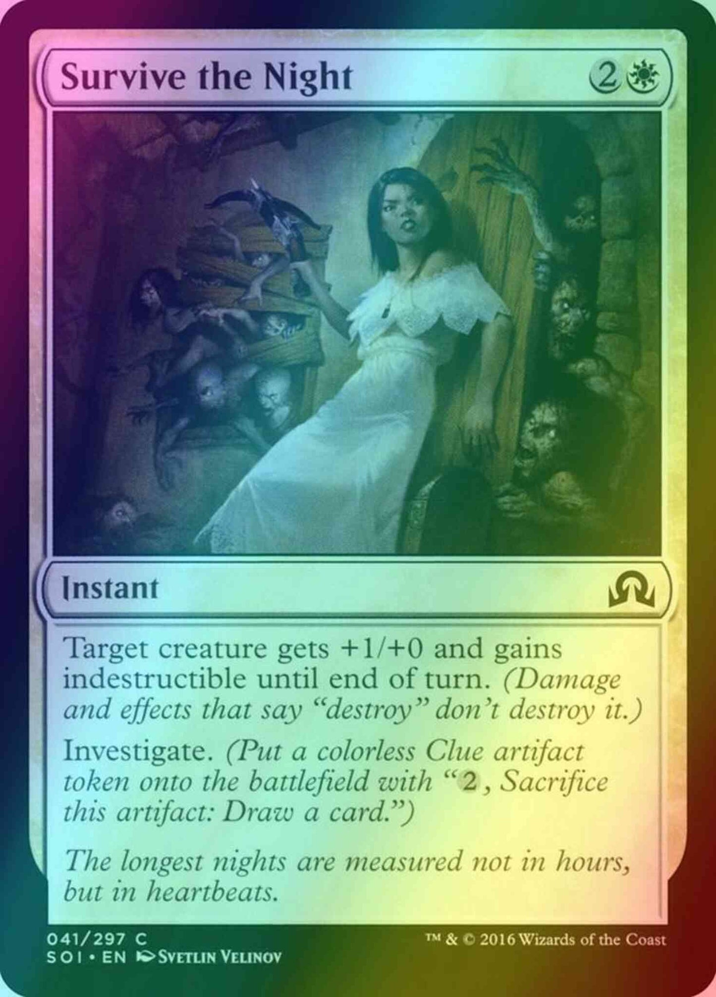 Survive the Night [41] [Shadows over Innistrad] [Foil]