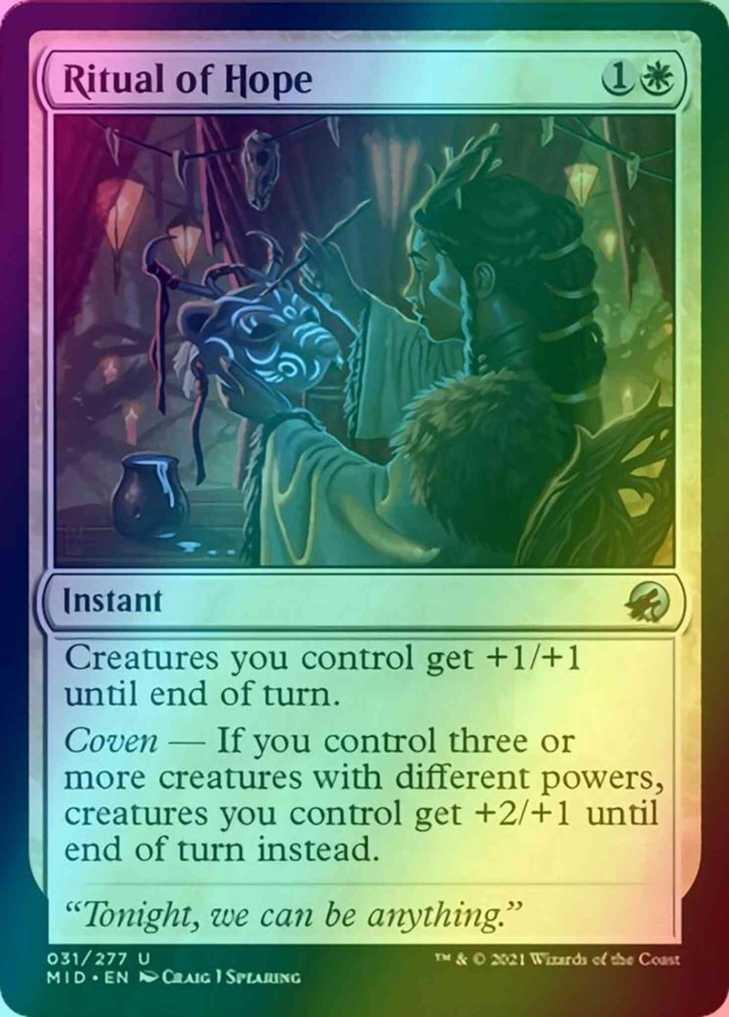 Ritual of Hope [31] [Innistrad: Midnight Hunt] [Foil]